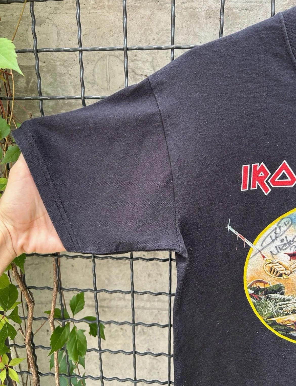 Vintage 2005 Iron Maiden Rock Band Tour T-shirt Size S
