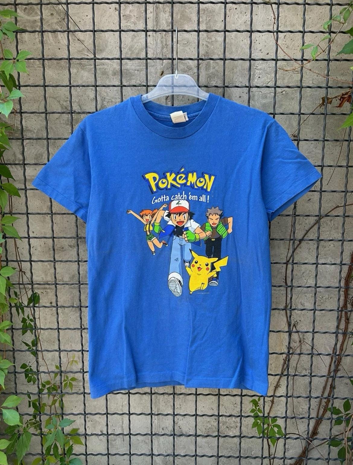 Vintage 1999 Pokemon Anime Movie T-shirt Size S