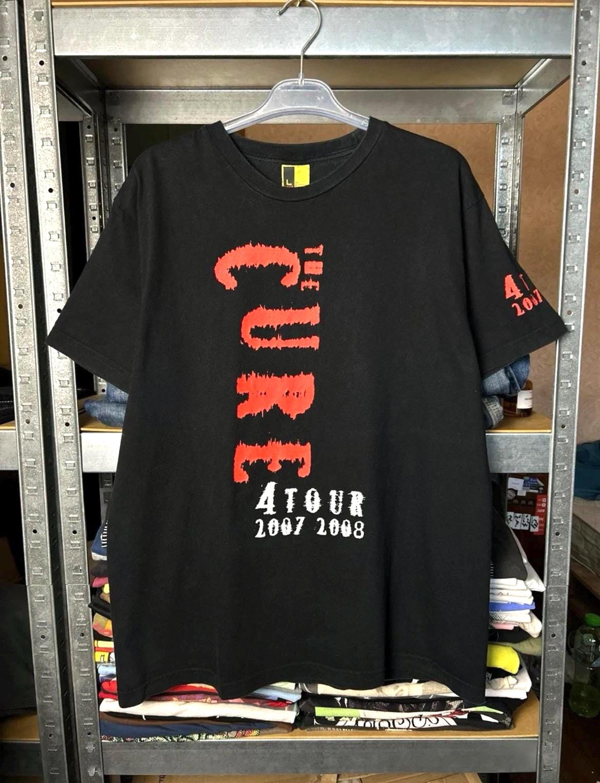 Vintage 2007-2008 The Cure 4Tour World Concert T-Shirt