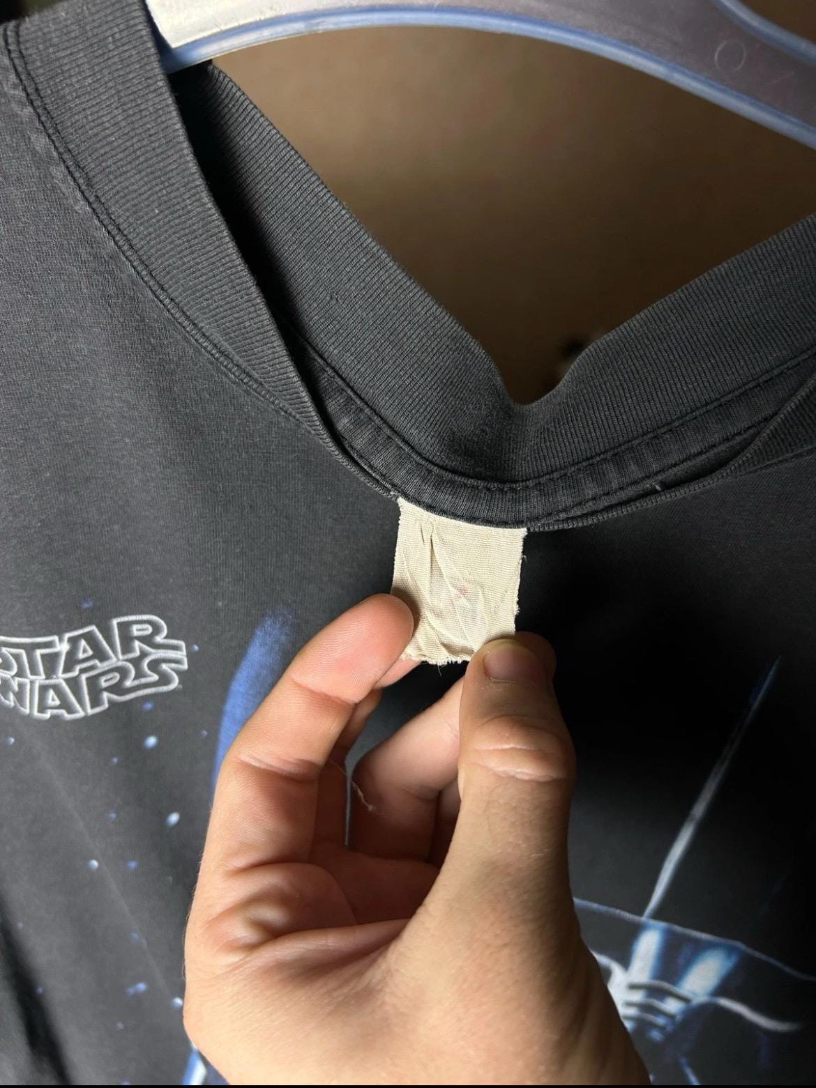 Vintage 90s Star Wars Movie Darth Vader T-shirt Size L