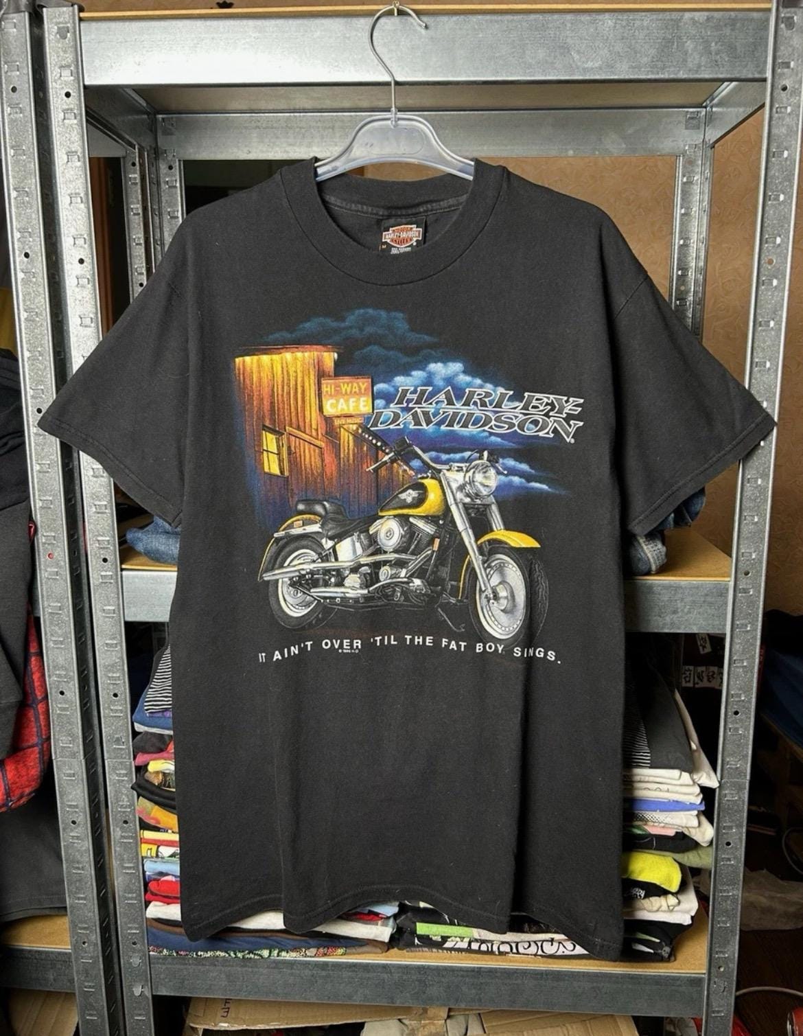 Vintage 1996 Harley Davidson Santa Barbara California T-shirt Size M