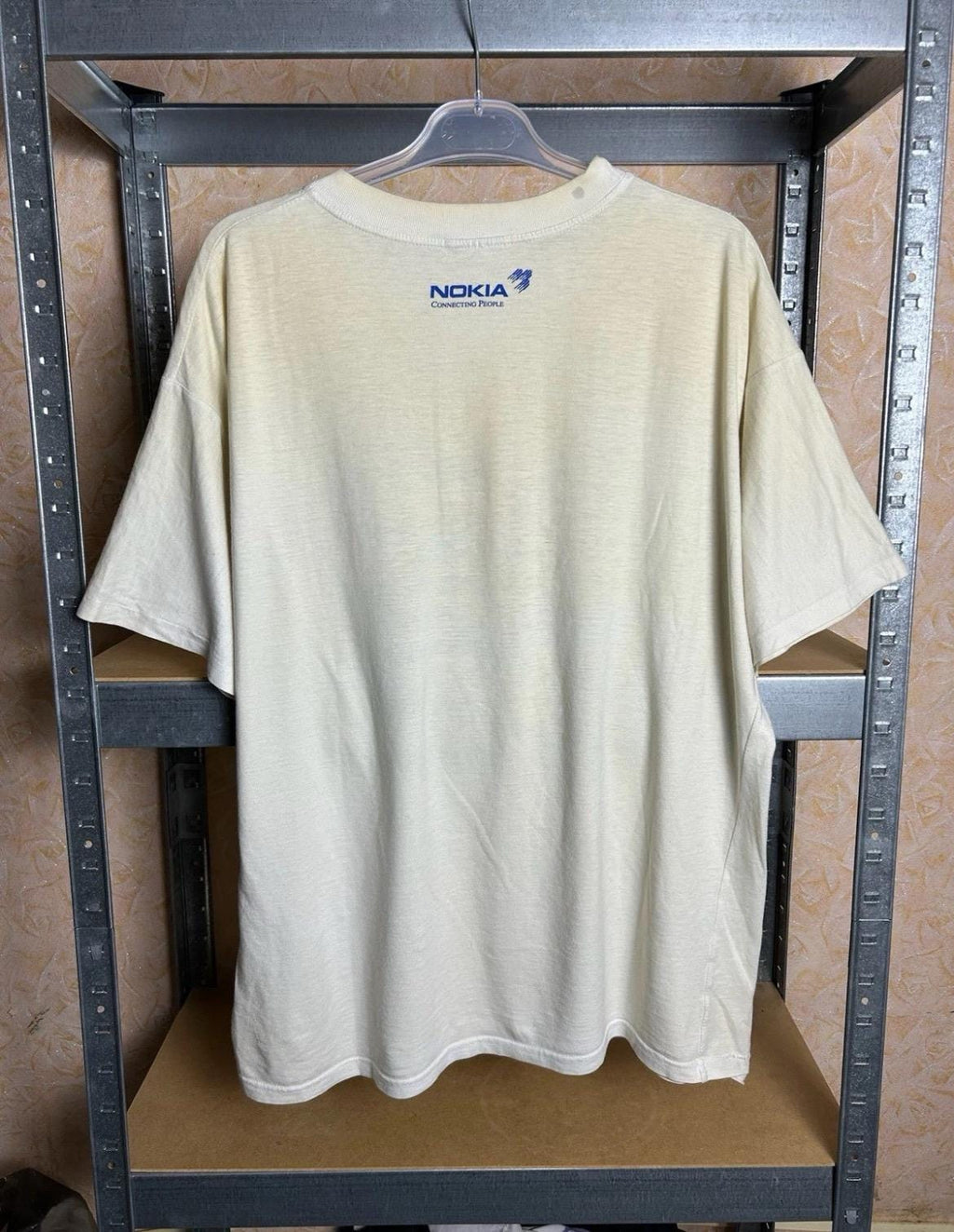 Vintage 90s Nokia Connecting People Promo Mobile T-shirt Size L-XL