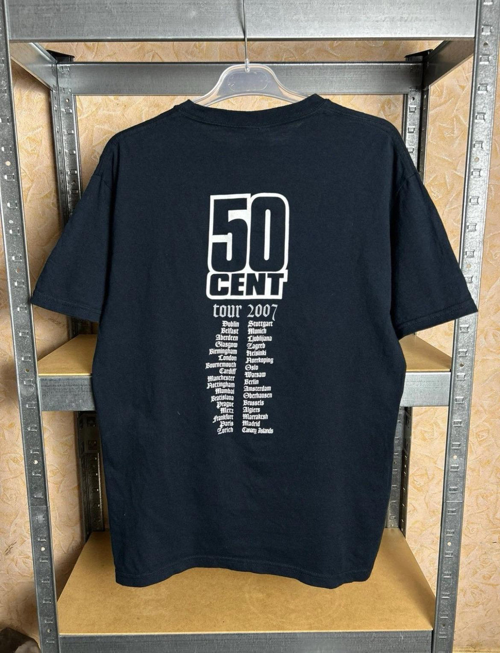 Vintage 2007 50 Cent Curtis Album Tour Graphic T-Shirt