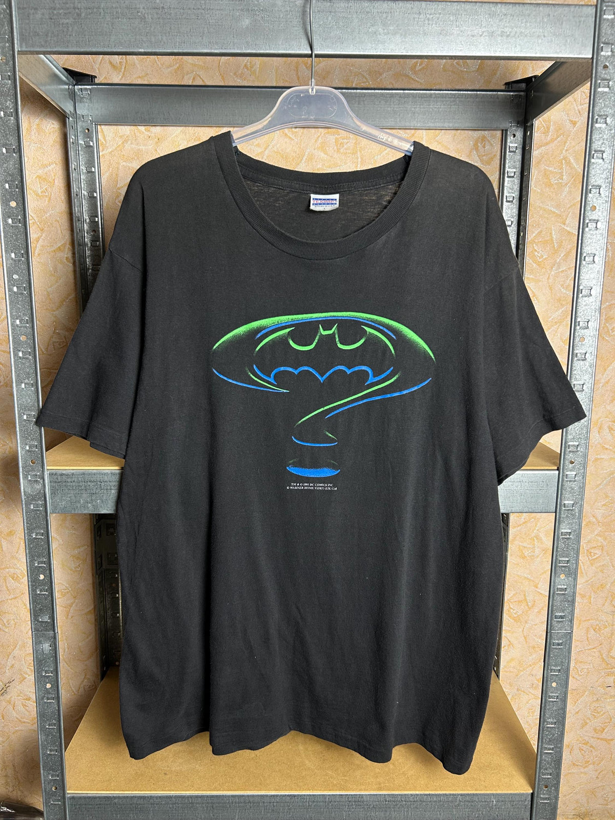 Vintage 1995 Batman Forever Promo Movie T-shirt Size L