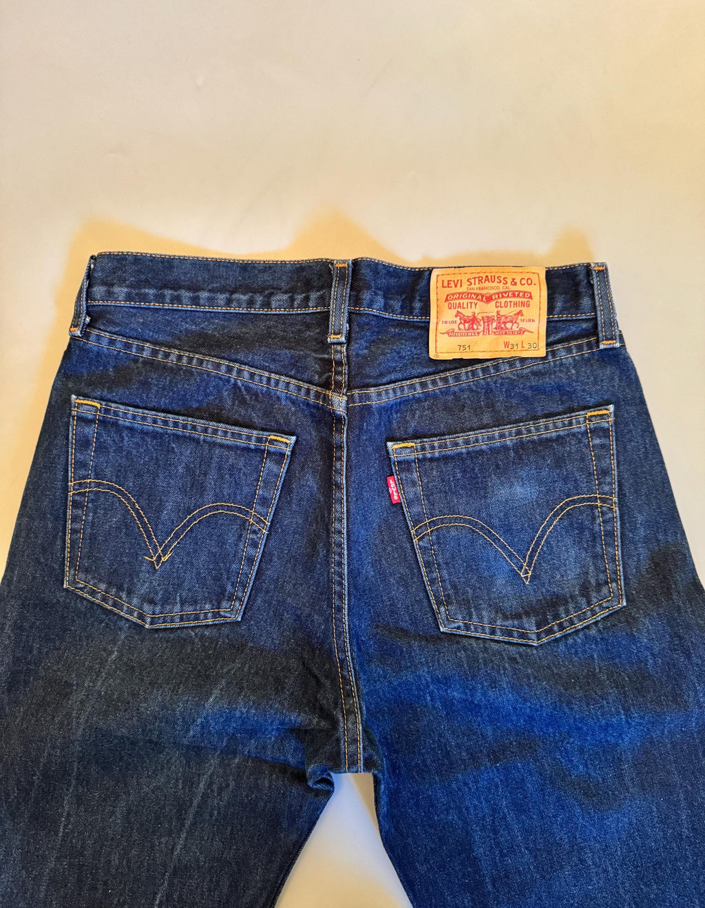Vintage 2000s Levis 751 Denim Jeans 31x30
