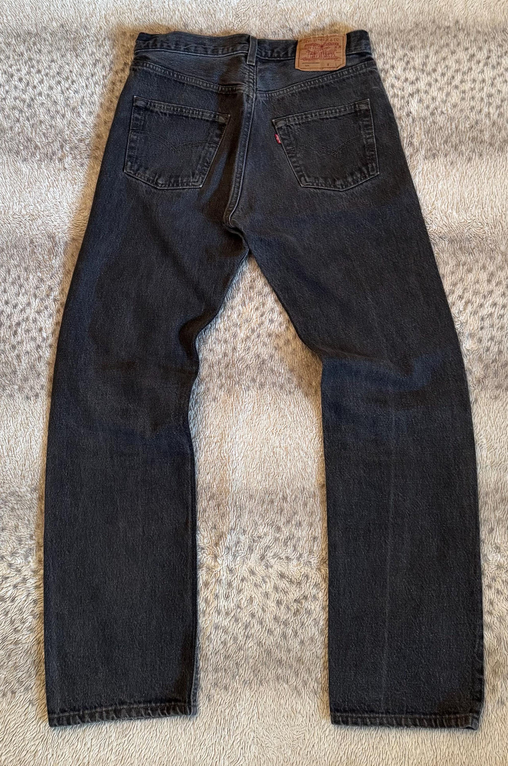 Vintage 90s Levi’s 501 Washed Denim Jeans USA Size W29 L30