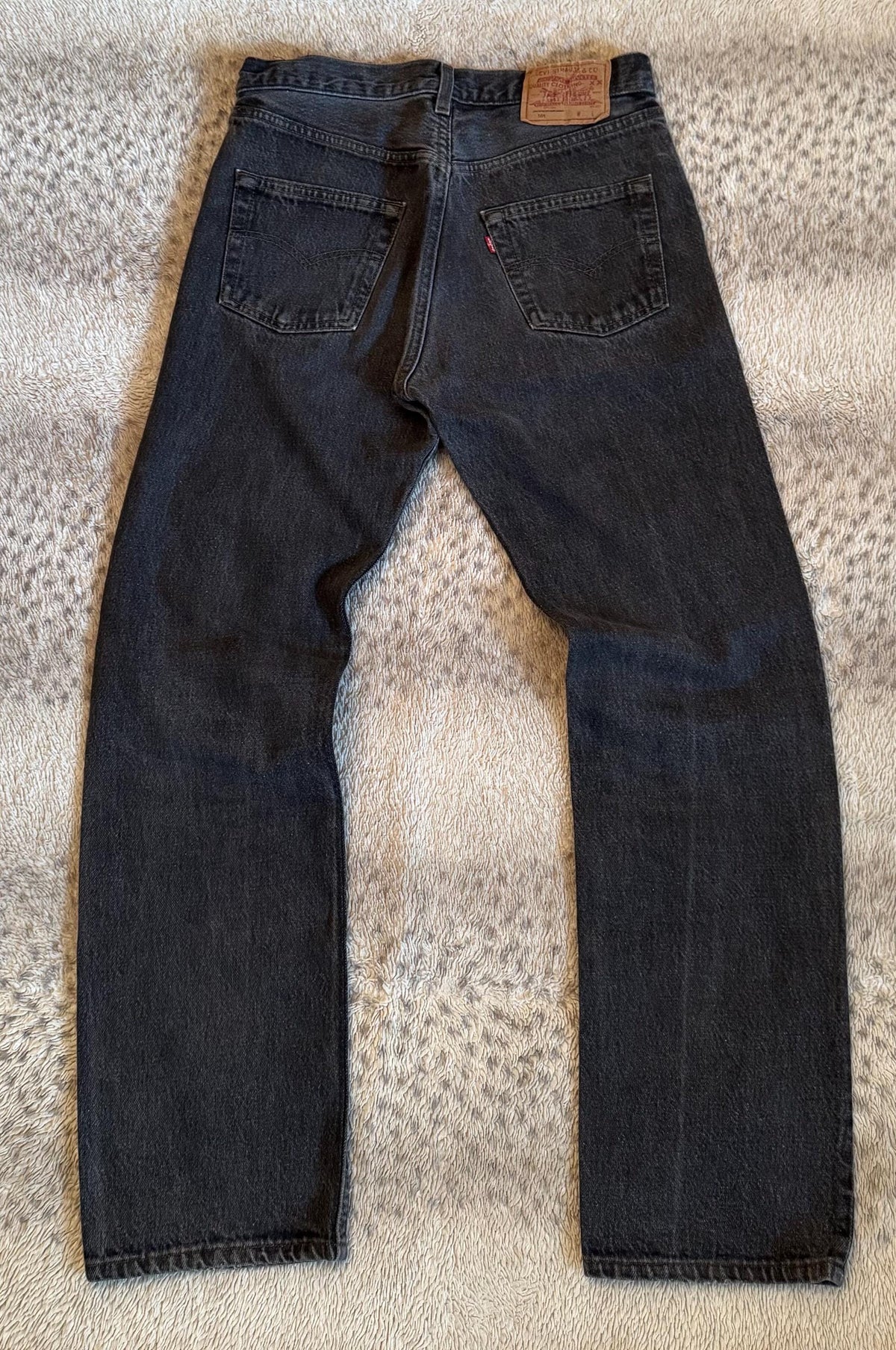 Vintage 90s Levi’s 501 Washed Denim Jeans USA Size W29 L30