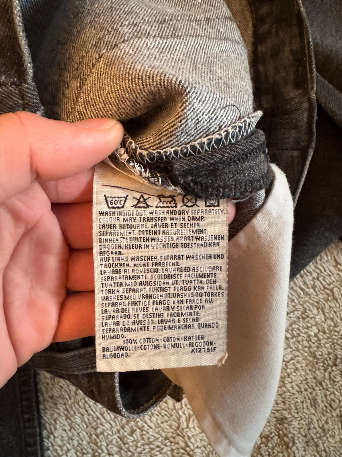 Vintage 90s Levi’s 501 Washed Denim Jeans USA Size W29 L30
