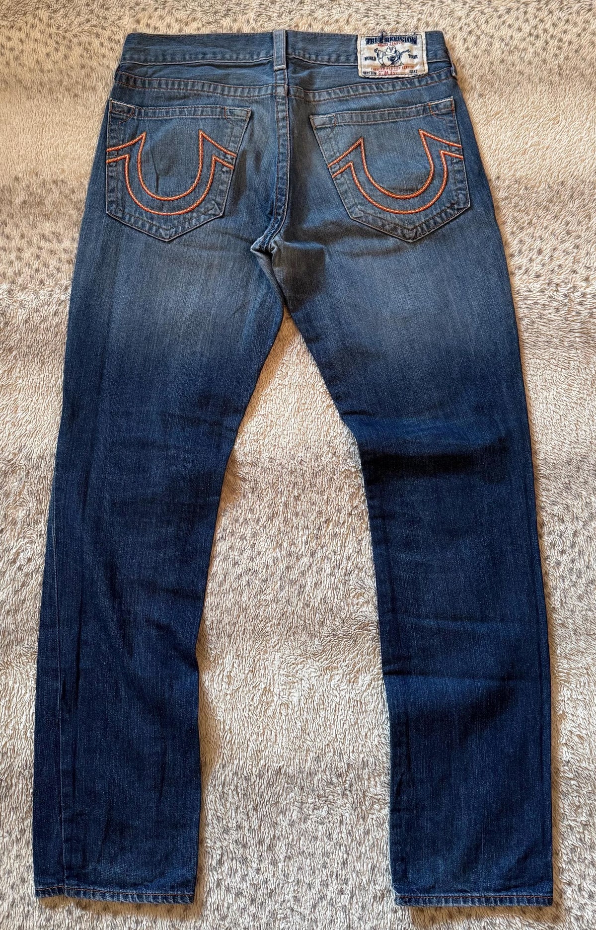 Vintage Y2K True Religion Straight Denim Jeans Size w34
