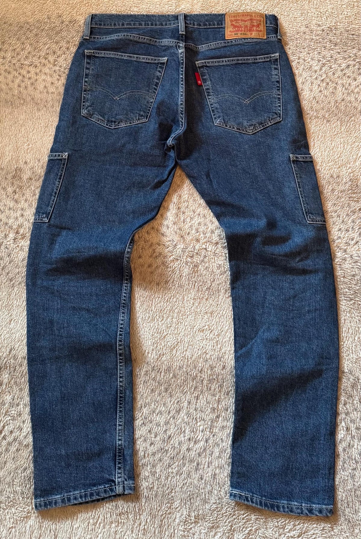 Levis Premium 502 Hi-ball Vintage 2000s Denim Jeans size w33