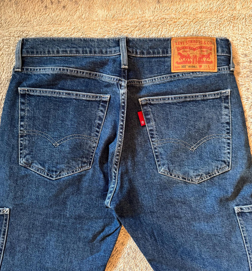 Levis Premium 502 Hi-ball Vintage 2000s Denim Jeans size w33