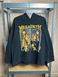 Vintage 90s Megadeth Risk Rock Band Hoodie Size XL