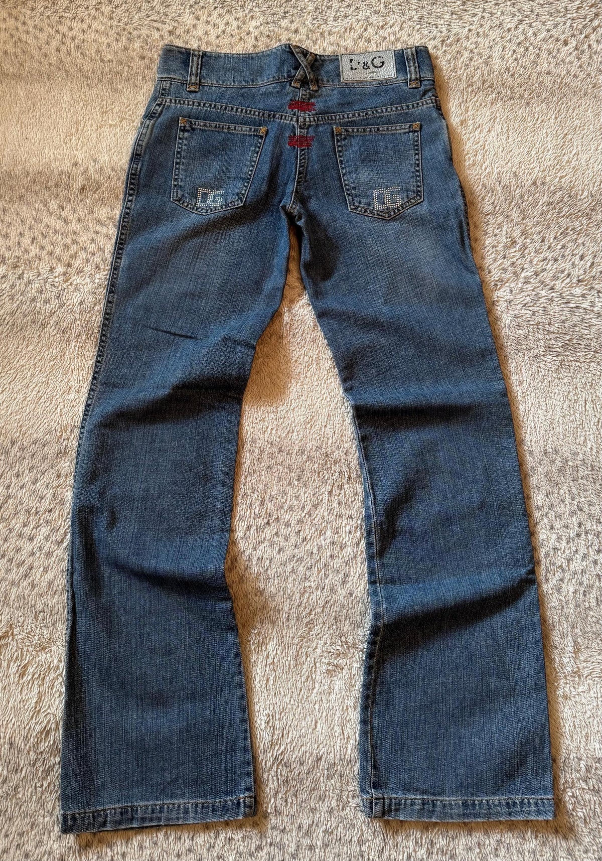 Dolce & Gabbana Distressed Denim Jeans Size 27 NWT