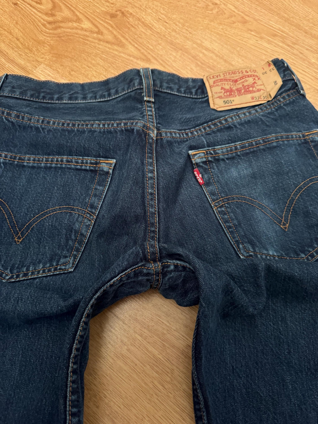 Vintage 2000s Levis 501 Denim Jeans Size 33x30