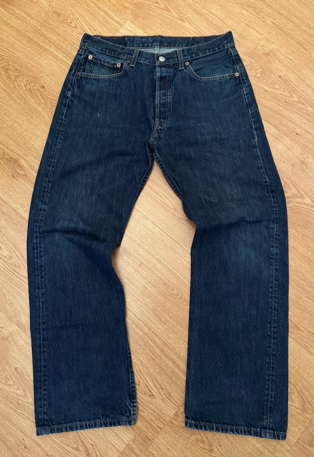 Vintage 2000s Levis 501 Denim Jeans Size 33x30
