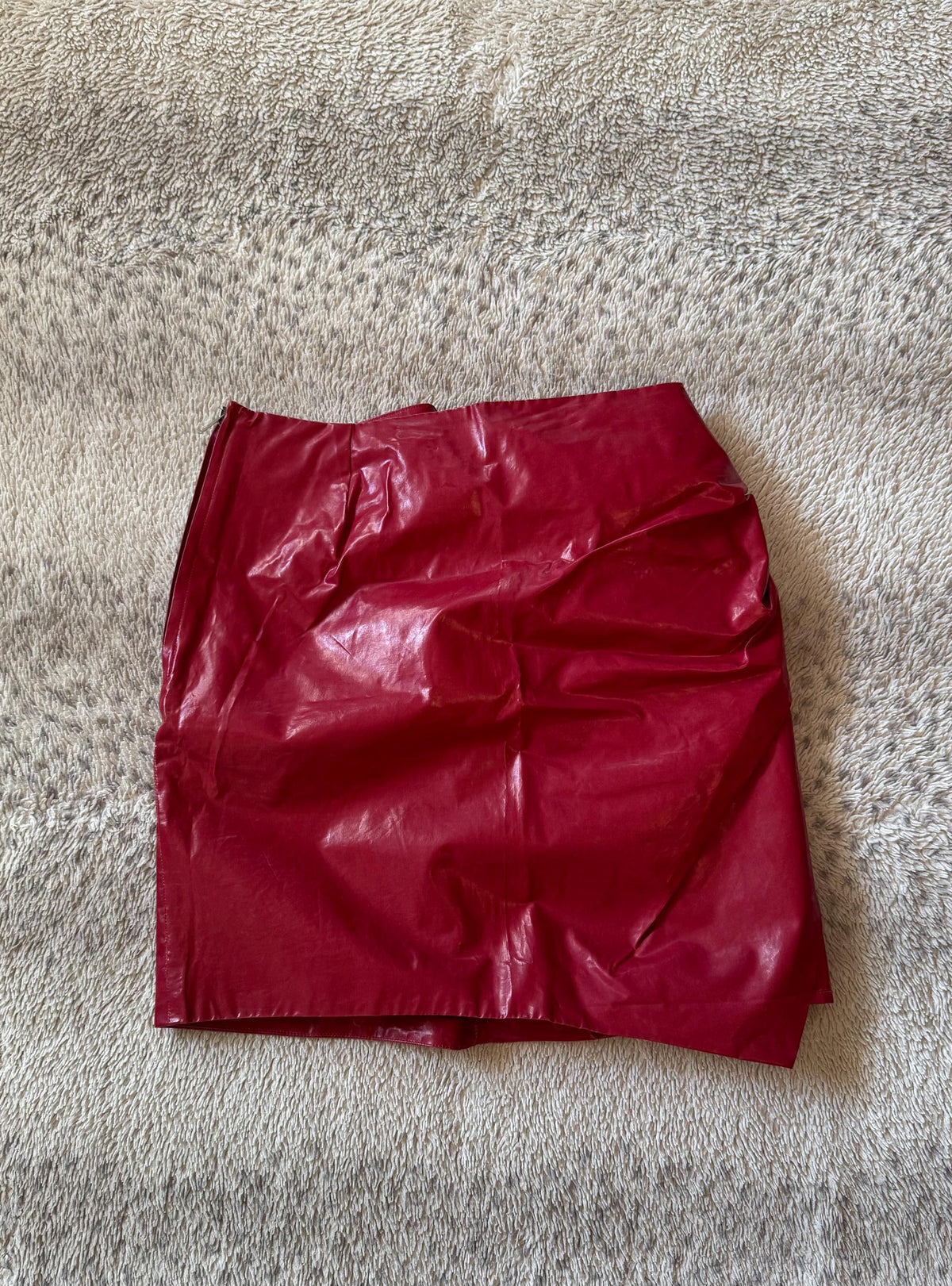 Isabel Marant Vintage 2000s Red Mini Skirt Size 36