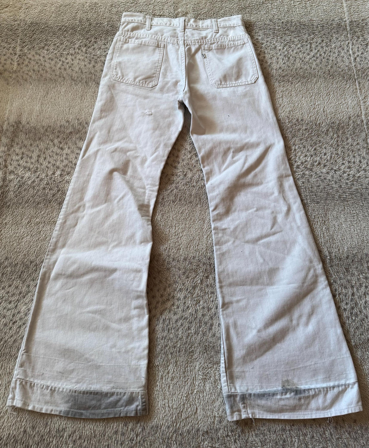 Vintage 70s Levis Big E Bell Bottom Flared Bootcut Jeans Size W30-32