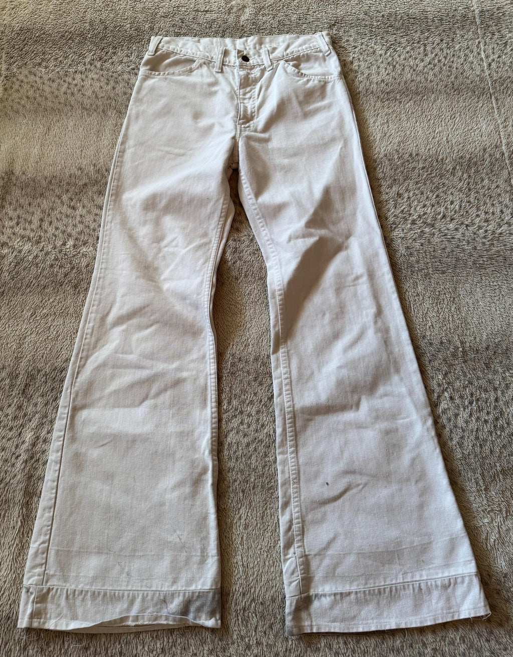 Vintage 70s Levis Big E Bell Bottom Flared Bootcut Jeans Size W30-32