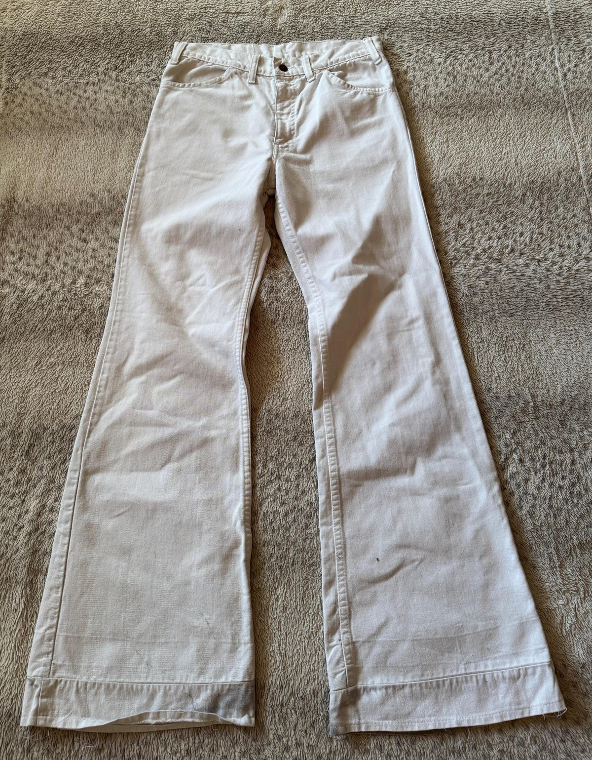 Vintage 70s Levis Big E Bell Bottom Flared Bootcut Jeans Size W30-32