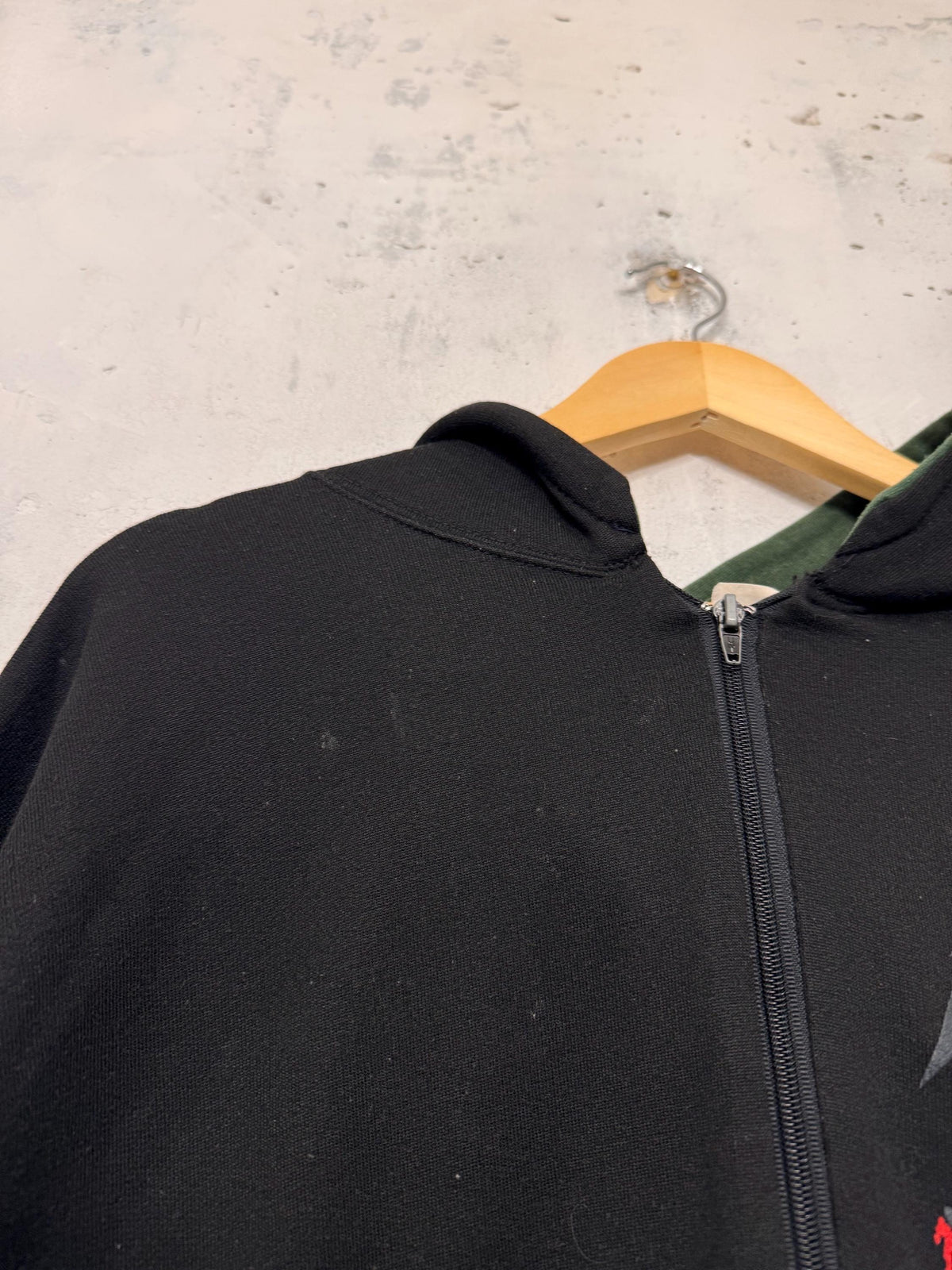Vintage 90s Metallica Rock Band Made in UK Zip Up Hoodie Size XL