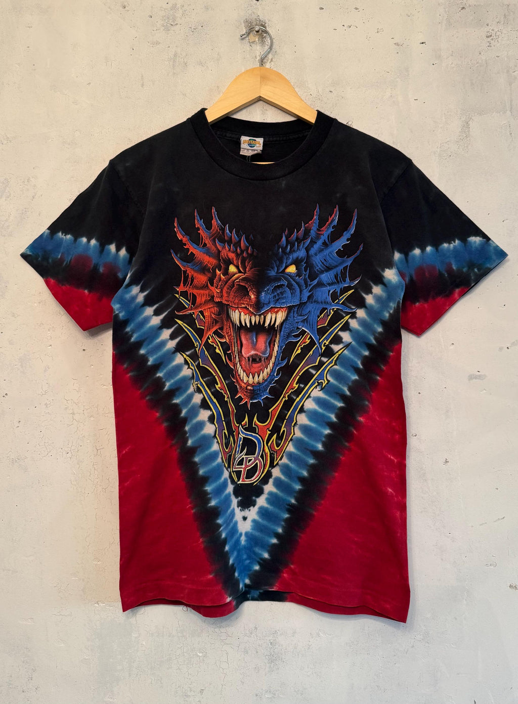 Vintage 90s Dueling Dragons Universal Studios T-Shirt Size S